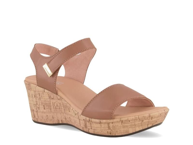 ナオト レディース シューズ サンダル Naot Summer Wedge Sandal Carameleather