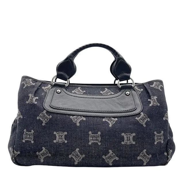 CELINE マカダム柄 ブギーバッグ 希少 美品 CELINE セリーヌ ブギーバッグ トートバッグ マカダム ロゴ
