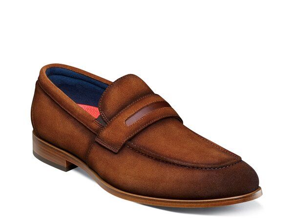 ステイシーアダムス メンズ シューズ スリッポン・ローファー Stacy Adams Burke Loafer Cognac