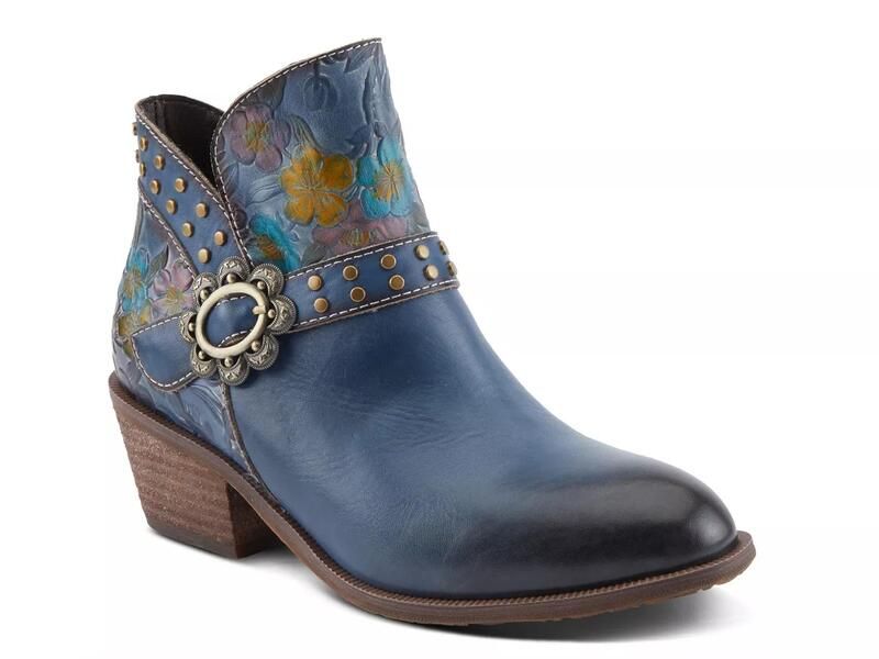 ラリティステ レディース シューズ ブーツ・レインブーツ LArtiste Dainty Lady Bootie Blue ブルー