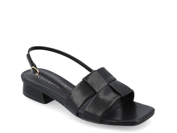 ジュルネ コレクション レディース シューズ サンダル Journee Collection Tabatha Sandal Black ブラック