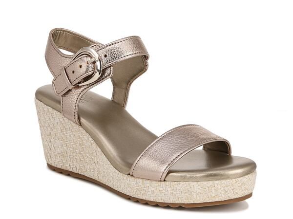 ナチュライザー レディース シューズ サンダル Naturalizer Stella Espadrille Wedge Sandal Grey グレー