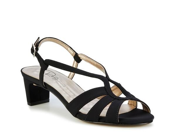 ロスハンマーソン レディース シューズ サンダル Ros Hommerson Leandra Sandal Black Textile ブラック
