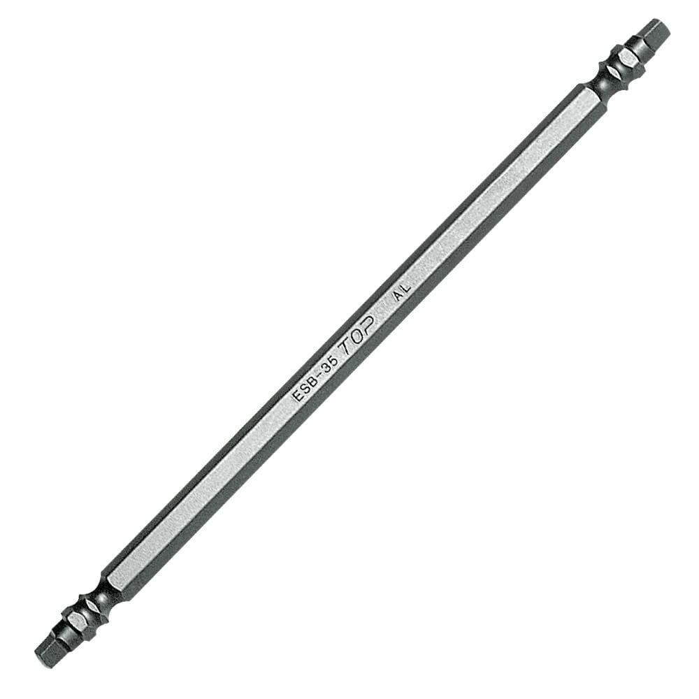 新品 トップ (TOP) 電動ドリル用 四角ビット 対辺3㎜ 1/8' マグネットキャッチ 2本入 ※10個入 ESB-3.0P-150