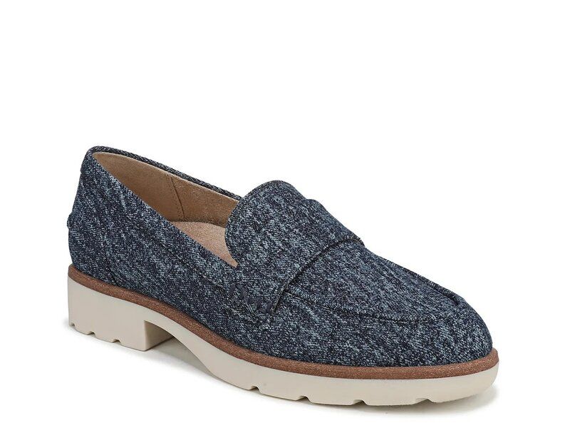 バイオニック レディース シューズ スリッポン・ローファー Vionicleo Loafer Navy Denim ネイビー