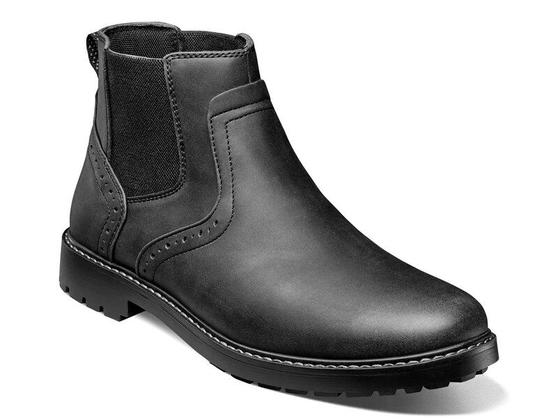 ノンブッシュ メンズ シューズ ブーツ・レインブーツ チェルシーブーツ チェルシー Nunn Bush Delton Chelsea Boot Black ブラック
