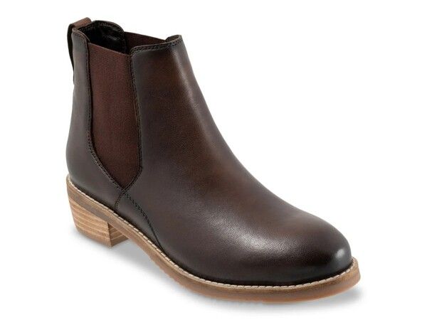 ソフトウォーク レディース シューズ ブーツ・レインブーツ Softwalk Rana Bootie Dark Brown ブラウン