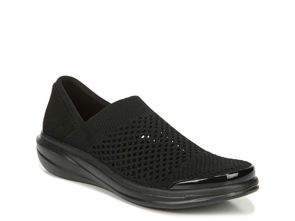 ビジーズ レディース シューズ スリッポン・ローファー BZees Charlie Wedge SlipOn Black ブラック