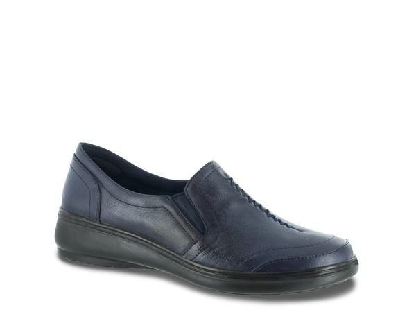 イージーストリート レディース シューズ スリッポン・ローファー Easy Street Ultimate SlipOn Navy ネイビー