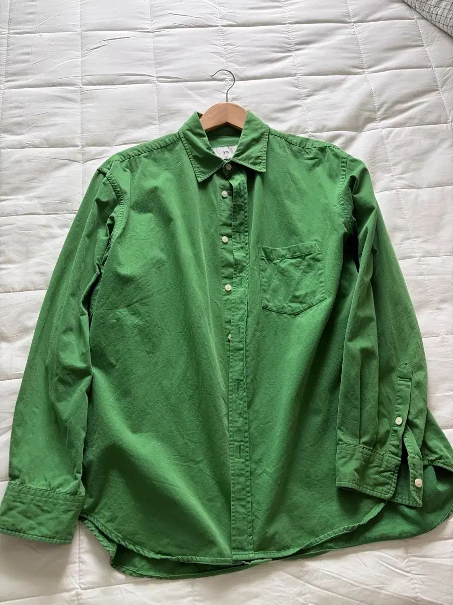 Years ago Oxford シャツ 2 サイズ グリーン