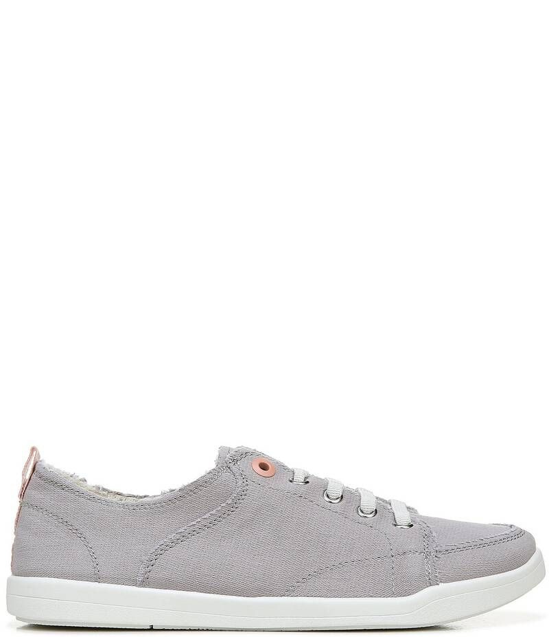 バイオニック レディース シューズ スニーカー Vionic Pismo Canvas Washable SlipOn Sneakers Light Grey グレー