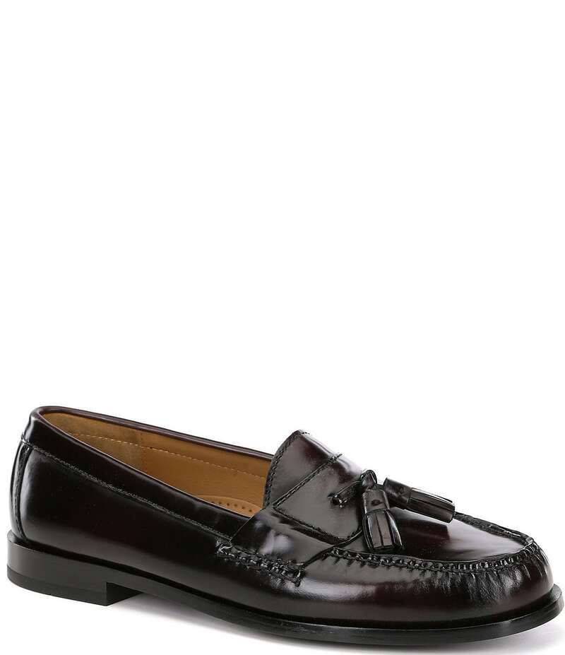 コールハーン メンズ シューズ スリッポン・ローファー ローファー Cole Haan Mens Pinch Tassel Loafers Burgundy バーガンディ