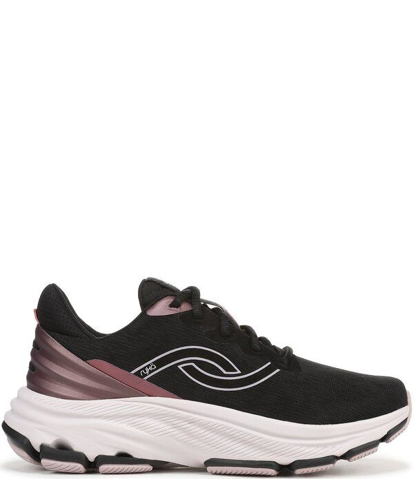 ライカ レディース シューズ スニーカー メッシュ Ryka Womens Devotion X Max 2 Mesh Walking Sneakers Black Multi ブラック