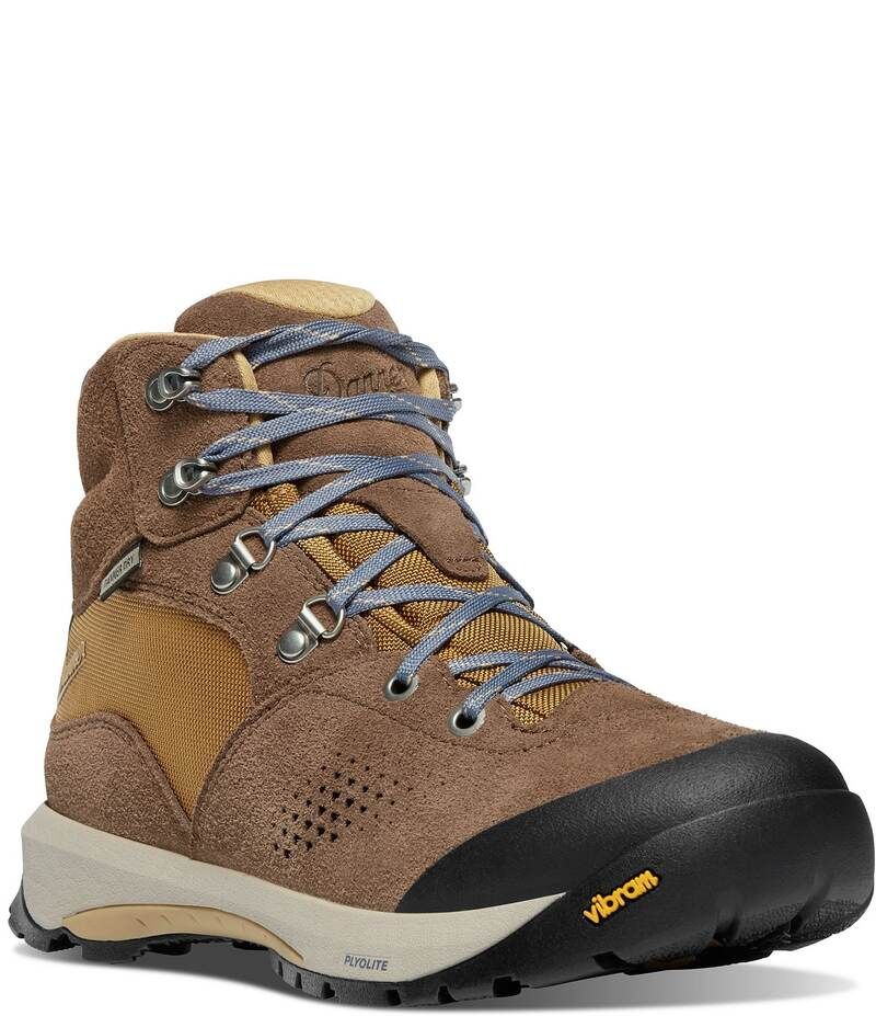 ダナー レディース シューズ ブーツ・レインブーツ Danner Womens Inquire Mid Waterproof Hiking Boots Pinecone BrownPrairie Sand ブラウン