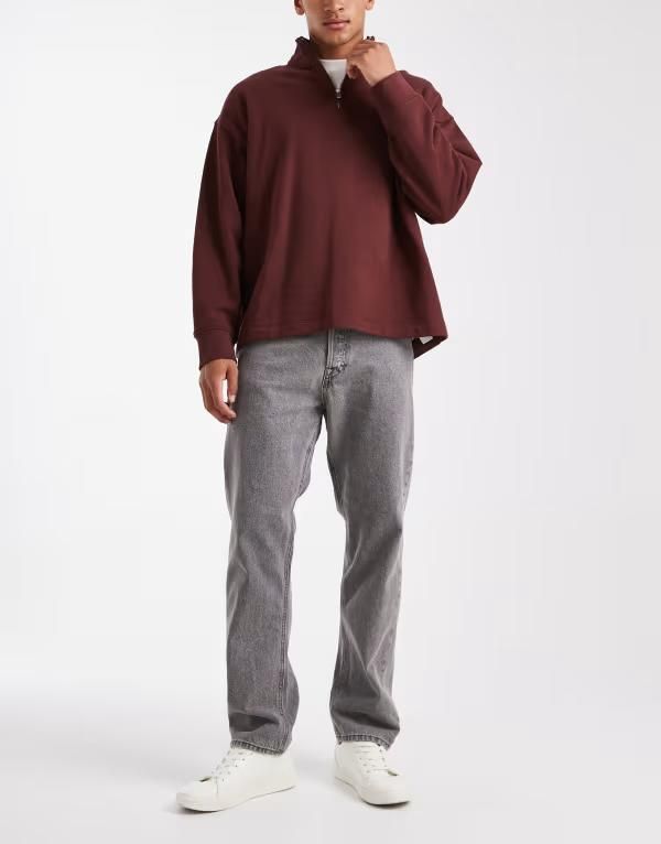 ジャック アンド ジョーンズ メンズ ボトムス デニムパンツ ジーンズ Jack Jones Chris straight jeans gray グレー