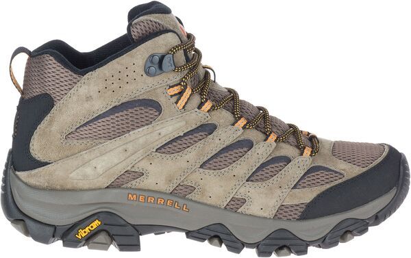 メレル メンズ シューズ スニーカー ブーツ Merrell Mens Moab 3 Mid Hiking Boots Walnut