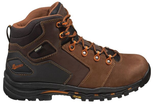ダナー メンズ シューズ ブーツ・レインブーツ Danner Mens Vicious 45 Waterproof Work Boots Brown ブラウン