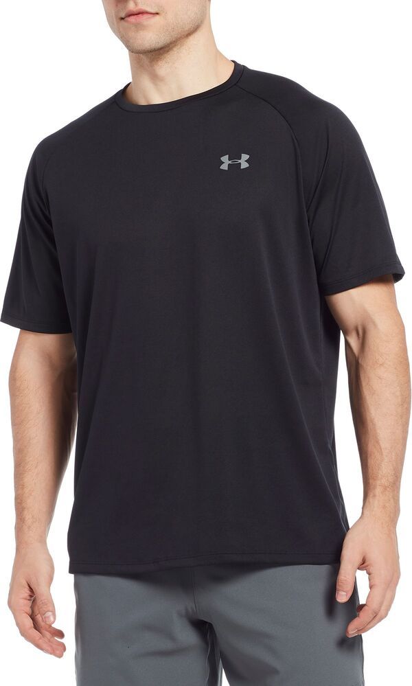 アンダーアーマー メンズ トップス シャツ Under Armour Mens Tech 20 Short Sleeve TShirt BlackGraphite ブラック