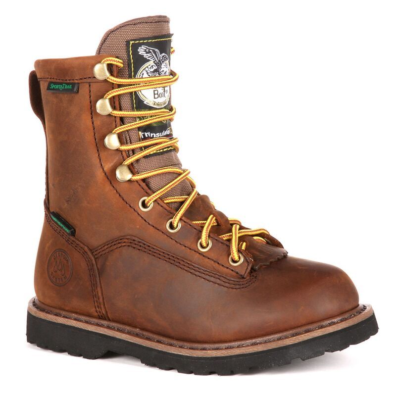 ジョージアブーツ レディース シューズ ブーツ・レインブーツ レース Georgia Boots Lacer Boys Insulated Waterproof Outdoor Boots Mississippi Tan タン