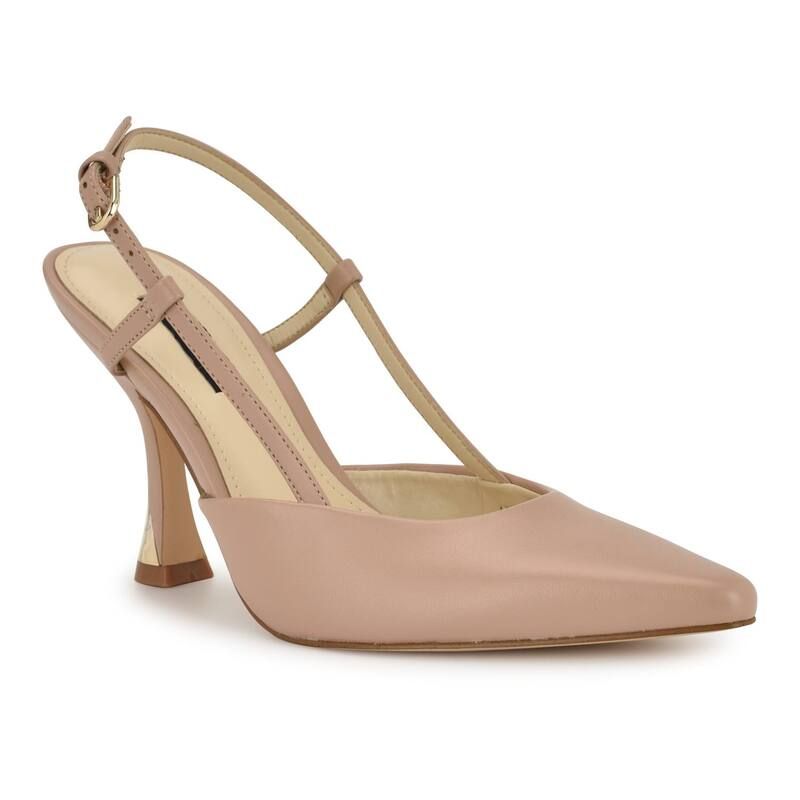 ナインウェスト レディース シューズ パンプス ヒール Nine West Vassa Womens Tapered Heel Pointy Toe Dress Pumps Light Natural