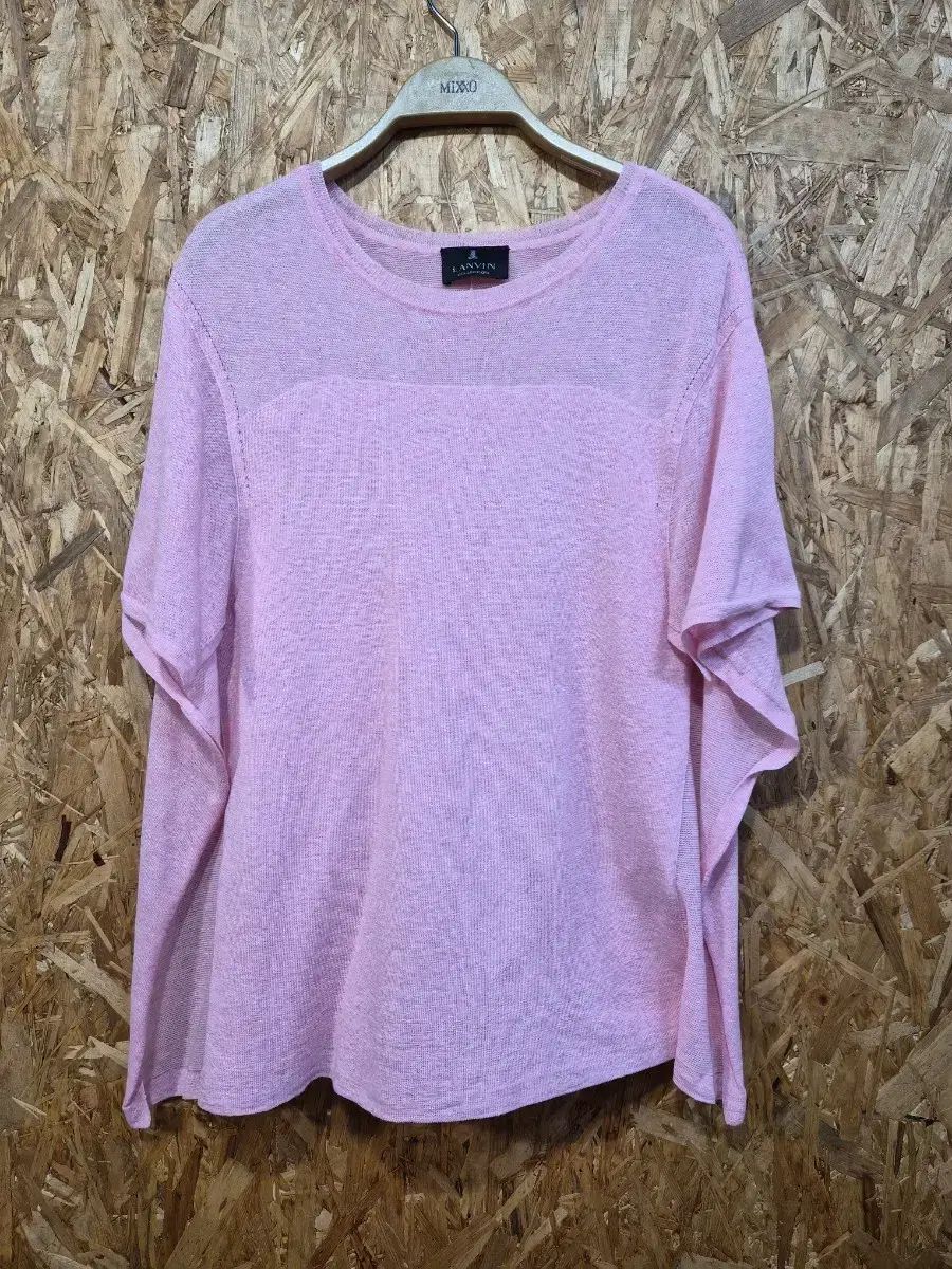 LANVIN COLLECTION ランバンコレクション ルーズフィット ニット 半袖 F(90)