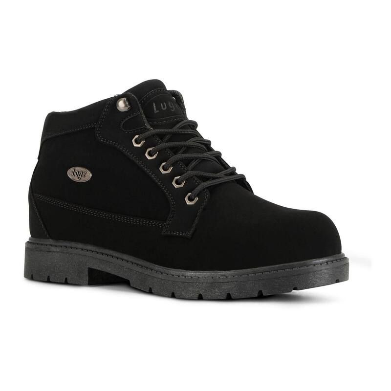 ラグズ メンズ シューズ ブーツ・レインブーツ アンクル Lugz Mantle Mid Mens Ankle Boots Black ブラック