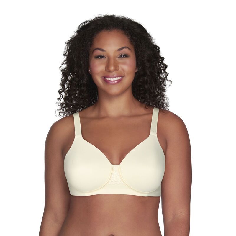 バニティフェア レディース アンダーウェア ブラジャー Vanity FairR Beauty Back Smoother FullFigure Wireless Bra 71380 Ivory アイボリー