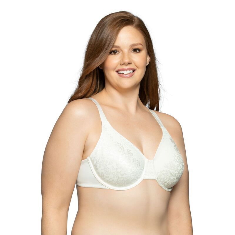 バニティフェア レディース アンダーウェア ブラジャー ミニ Vanity FairR Beauty Back Minimizer Bra 76080 Coconut Lace