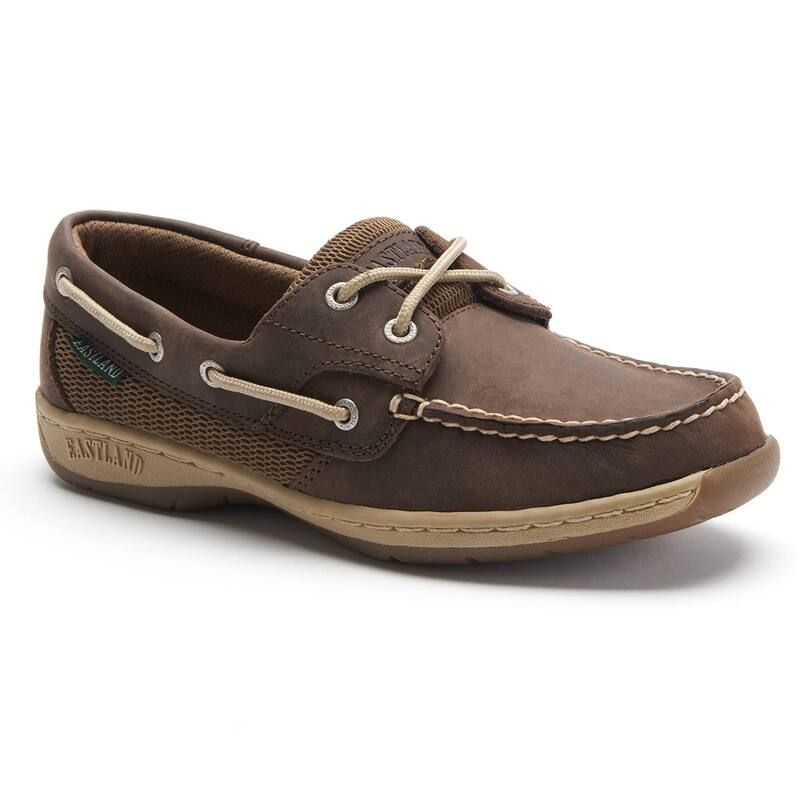 イーストランド レディース シューズ Eastland Solstice Womens Boat Shoes Bomber Brown ブラウン