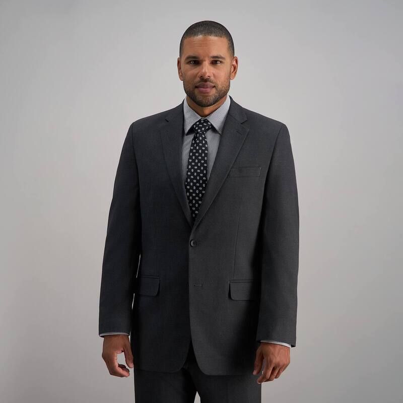ハガー メンズ アウター ジャケット・ブルゾン Mens Haggar Premium ClassicFit Stretch Suit Jacket Dark Gray グレー