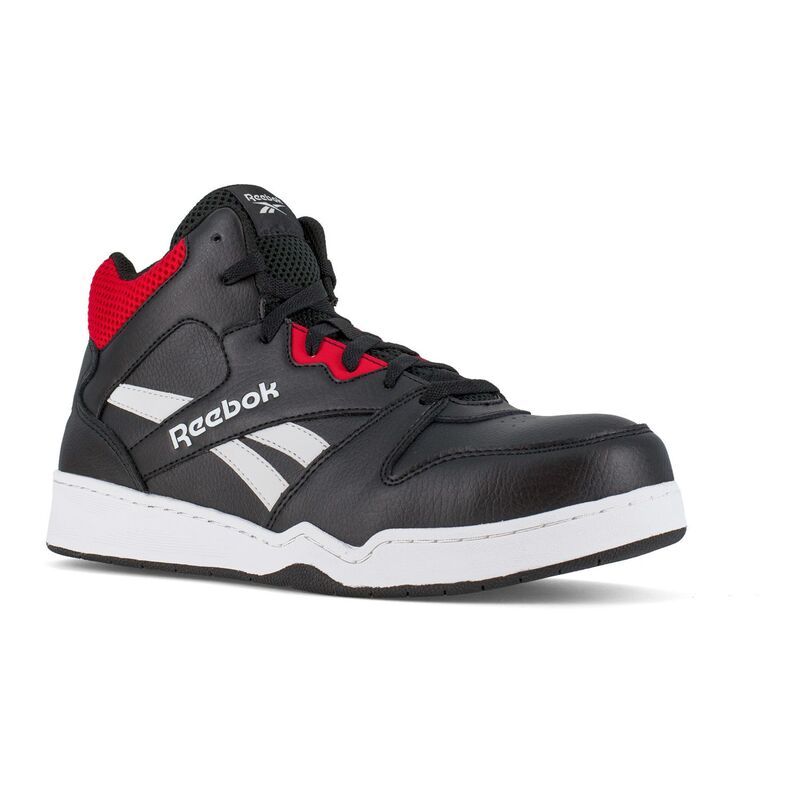 リーボック メンズ シューズ スニーカー Reebok Work BB4500 Mens Composite Toe High Top Sneakers Black ブラック