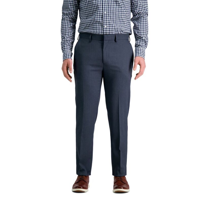 ハガー メンズ ボトムス カジュアルパンツ Mens HaggarR Smart WashRepreveR SlimFit Suit Pants Ink
