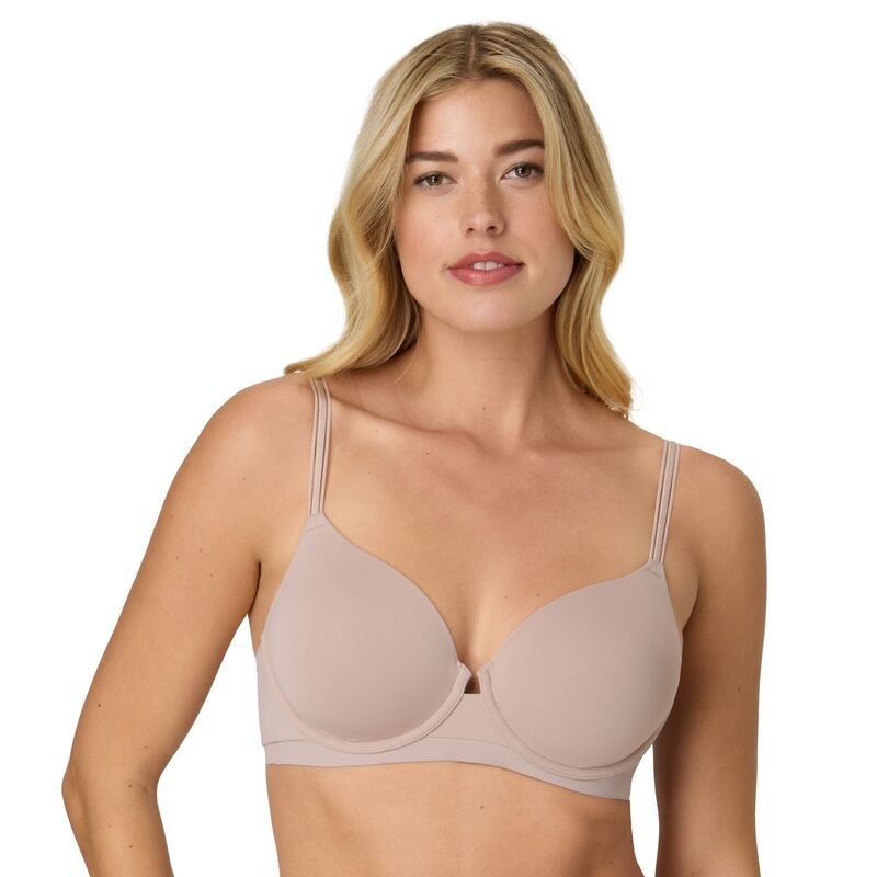 メイデンフォーム レディース アンダーウェア ブラジャー Maidenform Barely There Full Coverage Underwire Bra DM2500 Evening Blush ブラッシュ