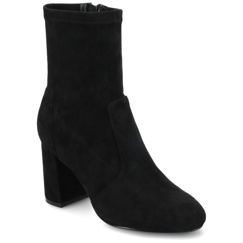ジャーニー レディース シューズ ブーツ・レインブーツ アンクル Journee Vivia Womenstretch Shaft Almond Toe Comfort Ankle Boots Black ブラック