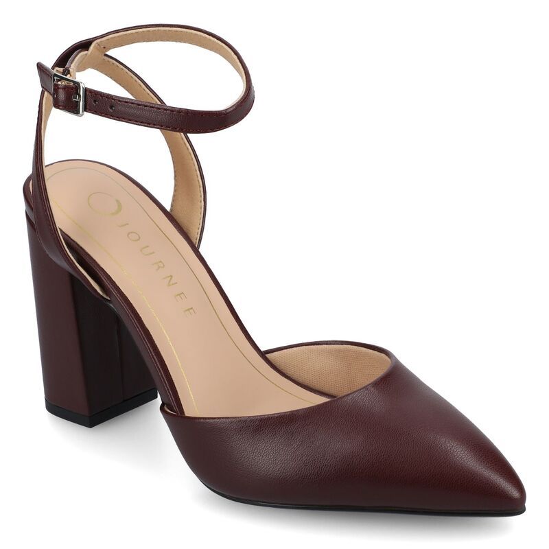 ジャーニー レディース シューズ パンプス ヒール Journee Tyyra Womens Heels Oxblood オックスブラッド