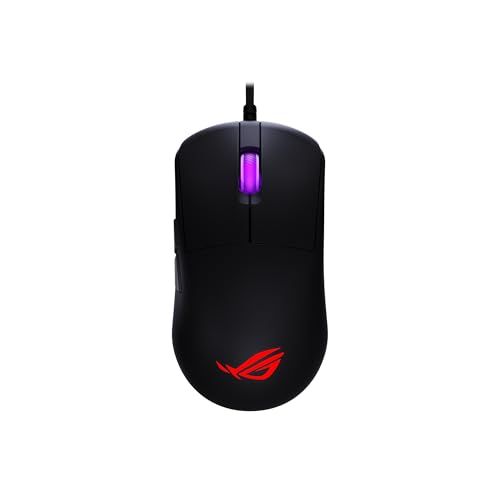 ASUS ROG Harpe Mini Core Gaming Mouse/有線ゲーミングマウス / 軽量52g / 12,000dpi / 1000Hz / ブラウザ上で設定が可能/スイッチ交換可能なソケット/柔軟かつ軽量なパラコード/国内 5e728c9a