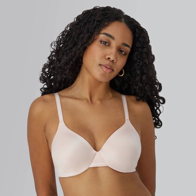 バリ レディース アンダーウェア ブラジャー Bali One Smooth U Smoothing Concealing Underwire Bra DF3W11 Blushing Pink ピンク