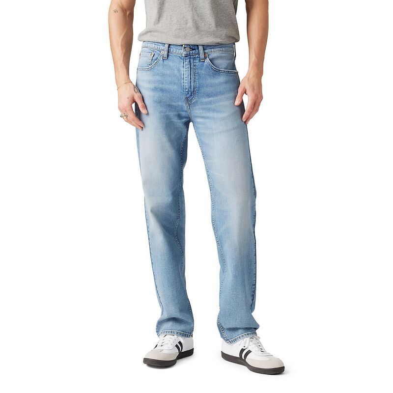 リーバイス メンズ ボトムス デニムパンツ レギュラーフィット ジーンズ Mens Levis 505 Regular Fit Stretch Jeans Hole In The Wall