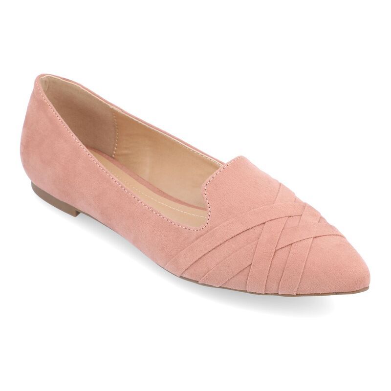ジュルネ コレクション レディース シューズ スリッポン・ローファー Journee Collection Mindee Womens Flats Blush ブラッシュ