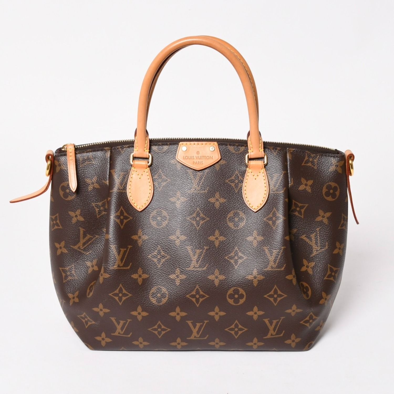 極美品 LOUIS VUITTON ルイヴィトン ハンドバッグ ショルダーバッグ テュレンPM M48813 モノグラム ゴールド金具 中古 4a002800