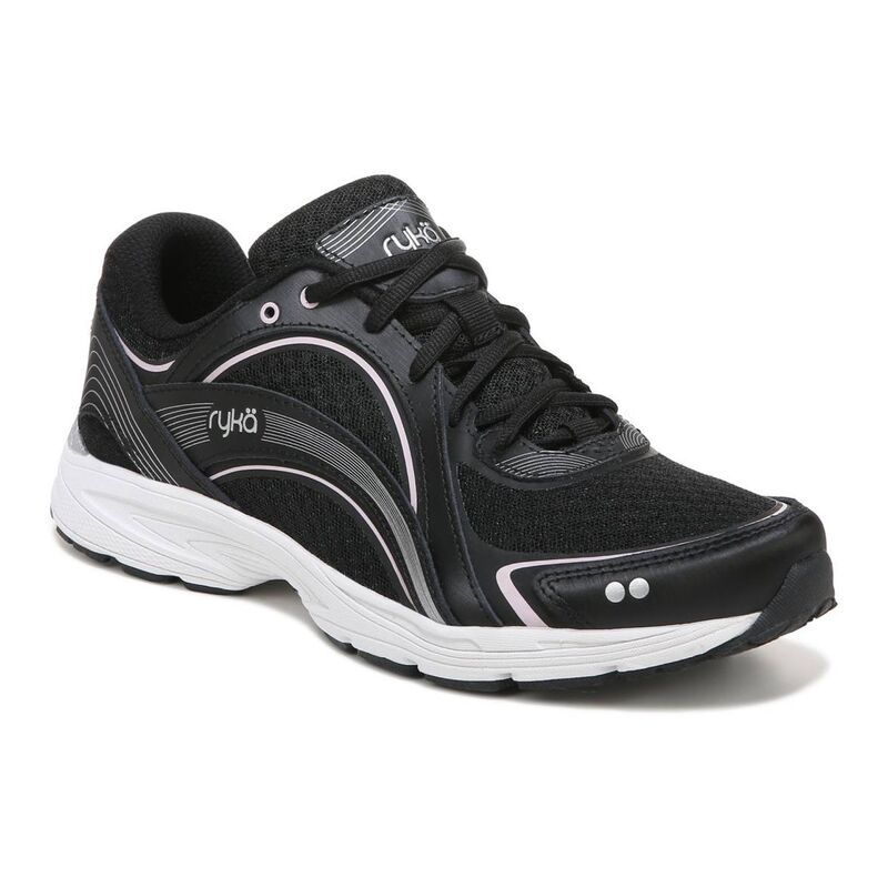 ライカ レディース シューズ スニーカー Ryka Sky Walk Womens Walking Sneakers Black Blush ブラック