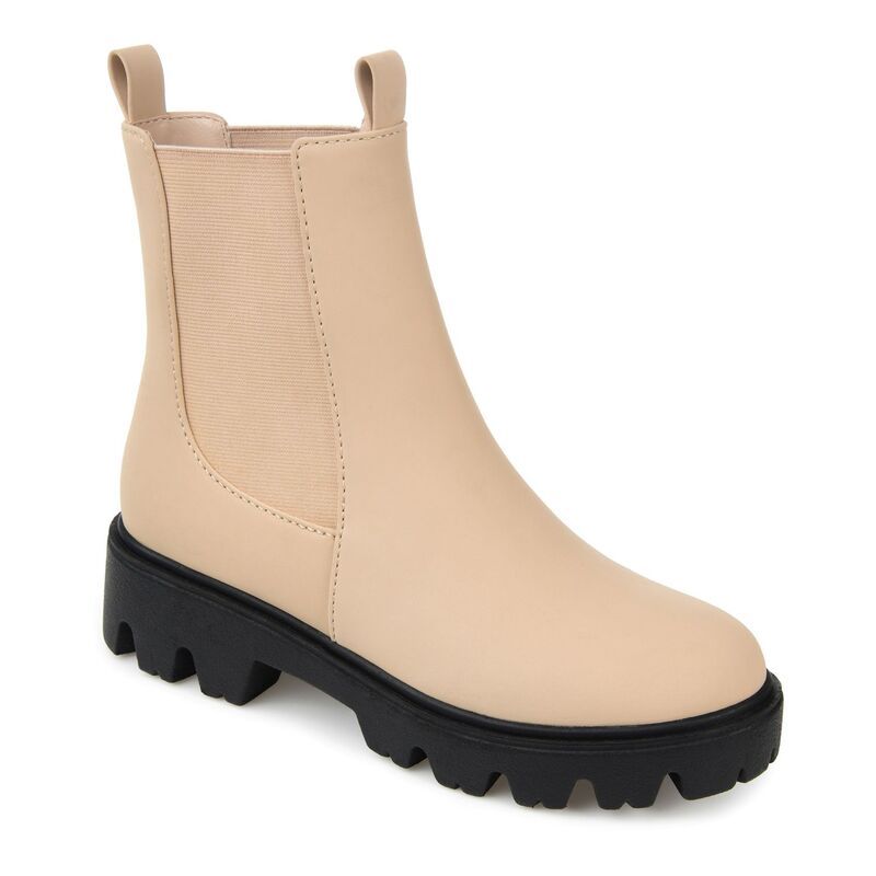ジュルネ コレクション レディース シューズ ブーツ・レインブーツ アンクル Journee Collection Ivette Tru Comfort Foam Womens Ankle Boots Tan タン