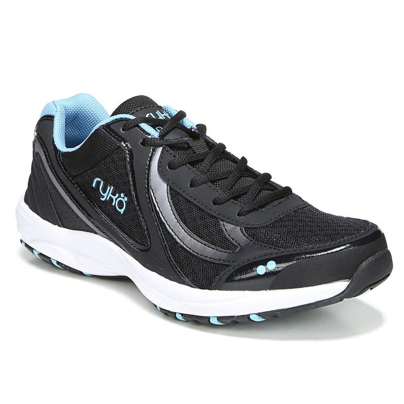 ライカ レディース シューズ スニーカー Ryka Dash 3 Womens Walking Shoes Black Blue ブラック