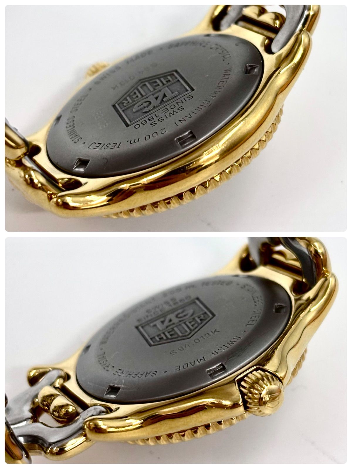 【稼働/名作】TAG Heuer/タグホイヤー 腕時計 クォーツ S/el セル プロフェッショナル 200m防水 サファイアクリスタルガラス デイト ゴールド/金 【稼働/名作】TAG Heuer/タグホイヤー 腕時計 クォーツ S/el セル プロフェッショナル 200m防水 サファイアクリスタルガラス デイト ゴールド/金