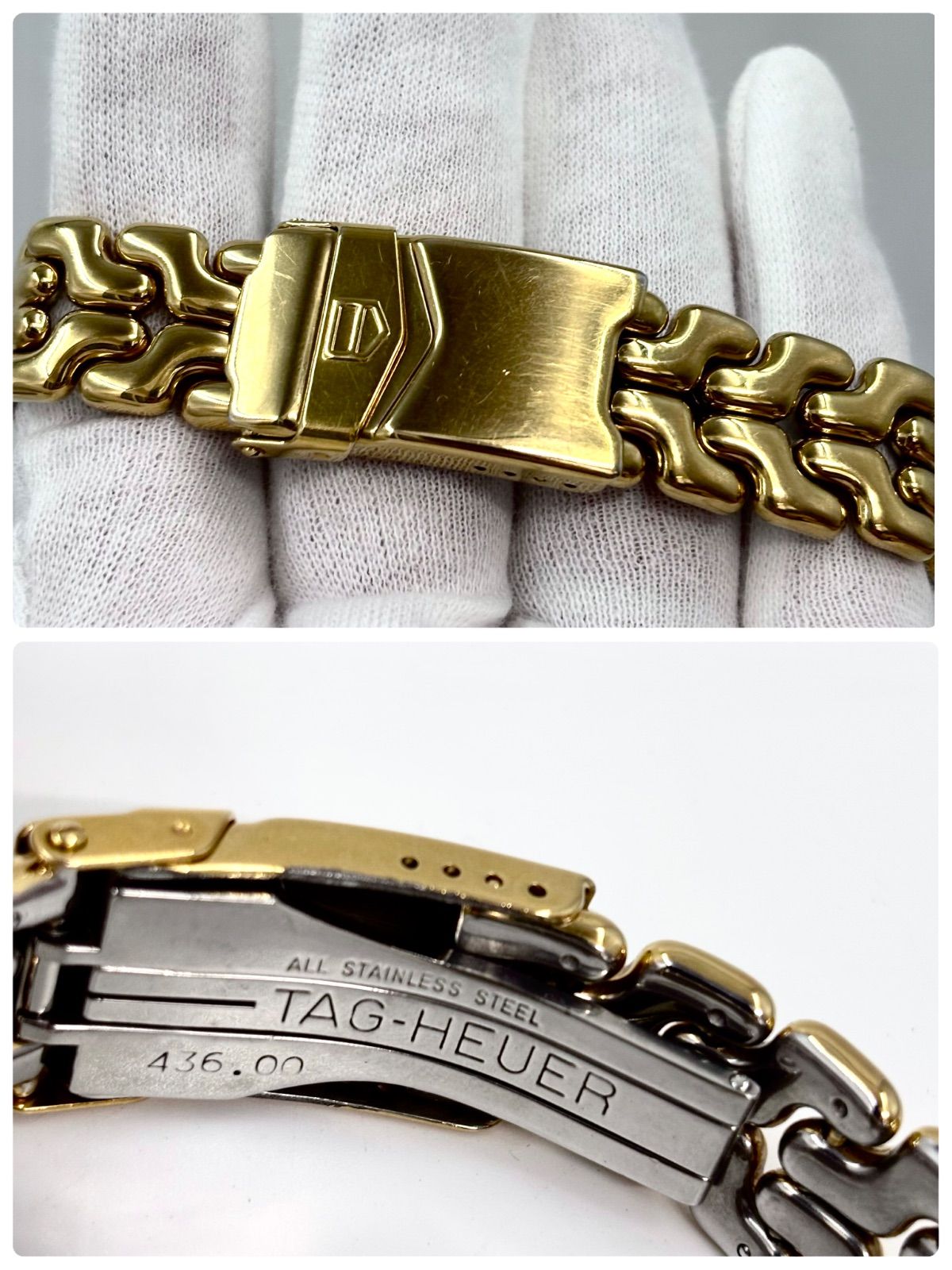 【稼働/名作】TAG Heuer/タグホイヤー 腕時計 クォーツ S/el セル プロフェッショナル 200m防水 サファイアクリスタルガラス デイト ゴールド/金 【稼働/名作】TAG Heuer/タグホイヤー 腕時計 クォーツ S/el セル プロフェッショナル 200m防水 サファイアクリスタルガラス デイト ゴールド/金