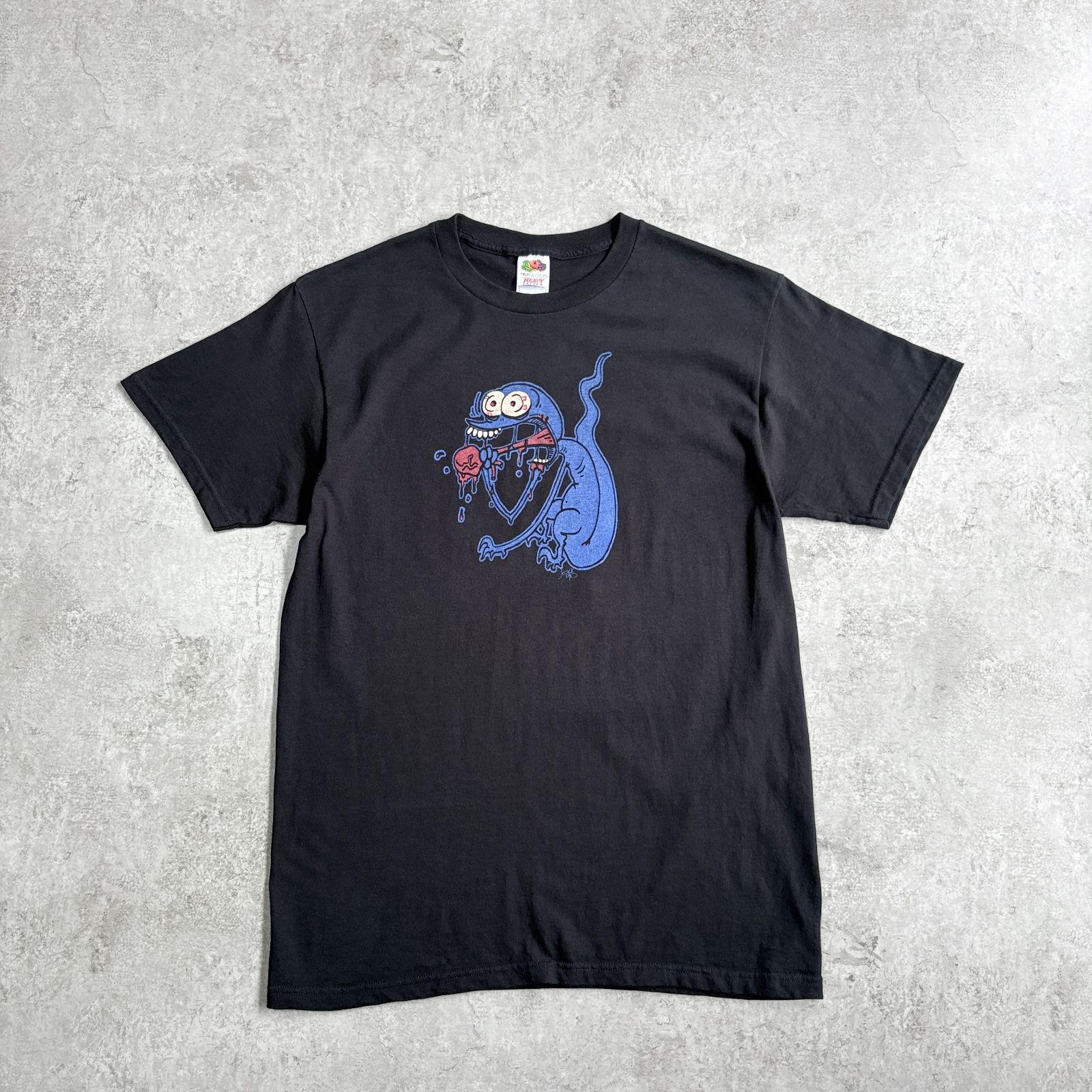 00s PSYCHO EMPIRE Joshy dies Printed T-shirt イラスト Tシャツ TEE