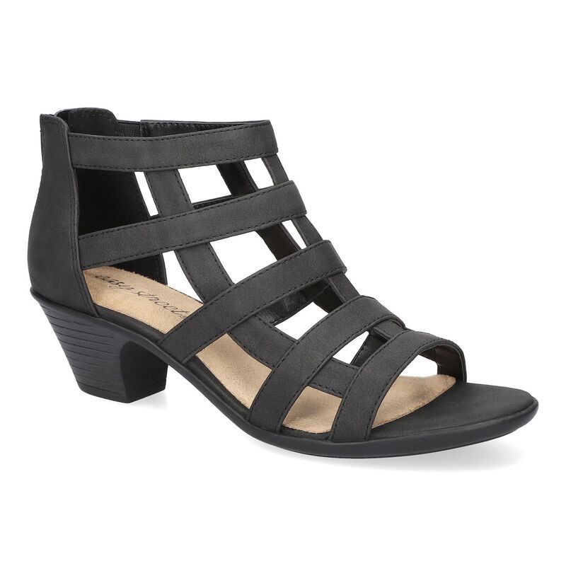 イージーストリート レディース シューズ サンダル Easy Street Marg Womens Gladiator Sandals Black ブラック