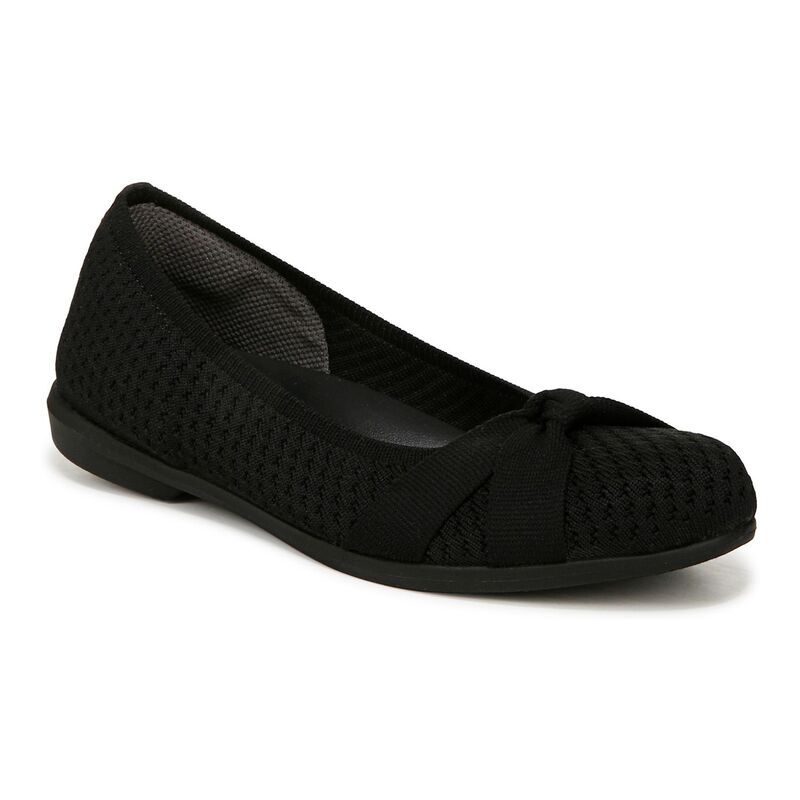 ビジーズ レディース シューズ サンダル Bzees Kissed Womens Flats Black ブラック