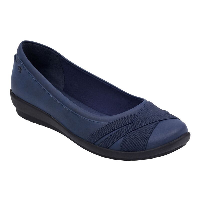 イージースピリット レディース シューズ サンダル Easy Spirit Acasia Womens Ballet Flats Navy ネイビー