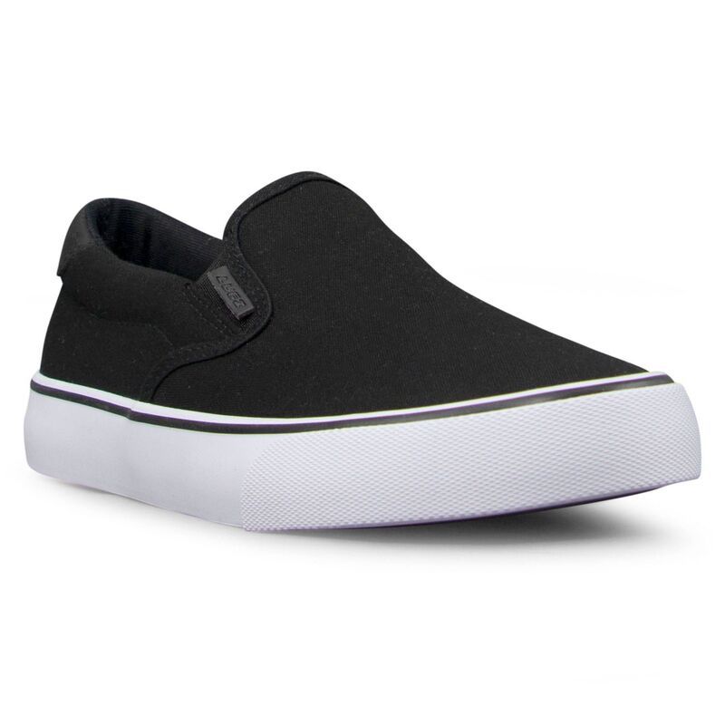 ラグズ レディース シューズ スニーカー Lugz Clipper WomenslipOn Sneakers Black White Stripe ホワイト